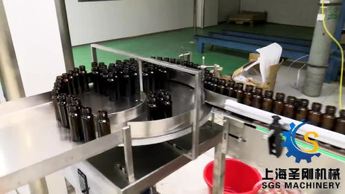 上海圣剛機械 50ml枸杞汁口服液灌裝機與不干膠貼標機的優(yōu)勢與應用